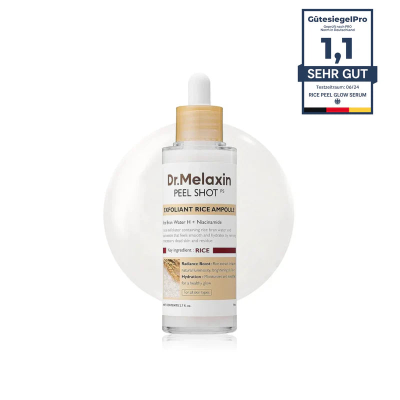 Reisora™ – Innovatives Reis-Peeling-Serum für glatte & strahlende Haut
