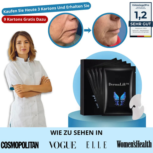 DermaLift™ – Nasolabialfalten Mikrokristalline Lifting Maske