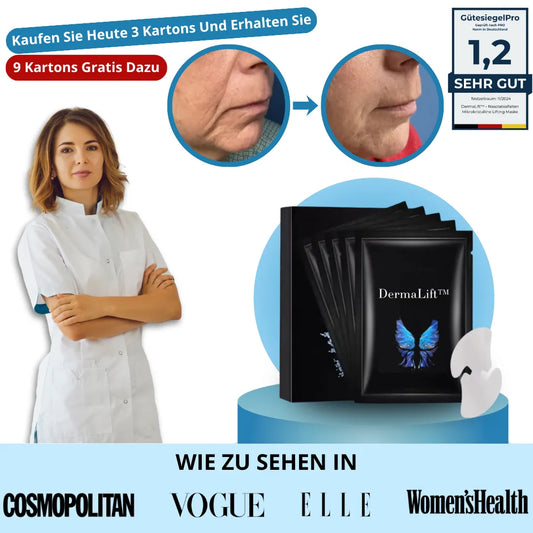 DermaLift™ – Nasolabialfalten Mikrokristalline Lifting Maske